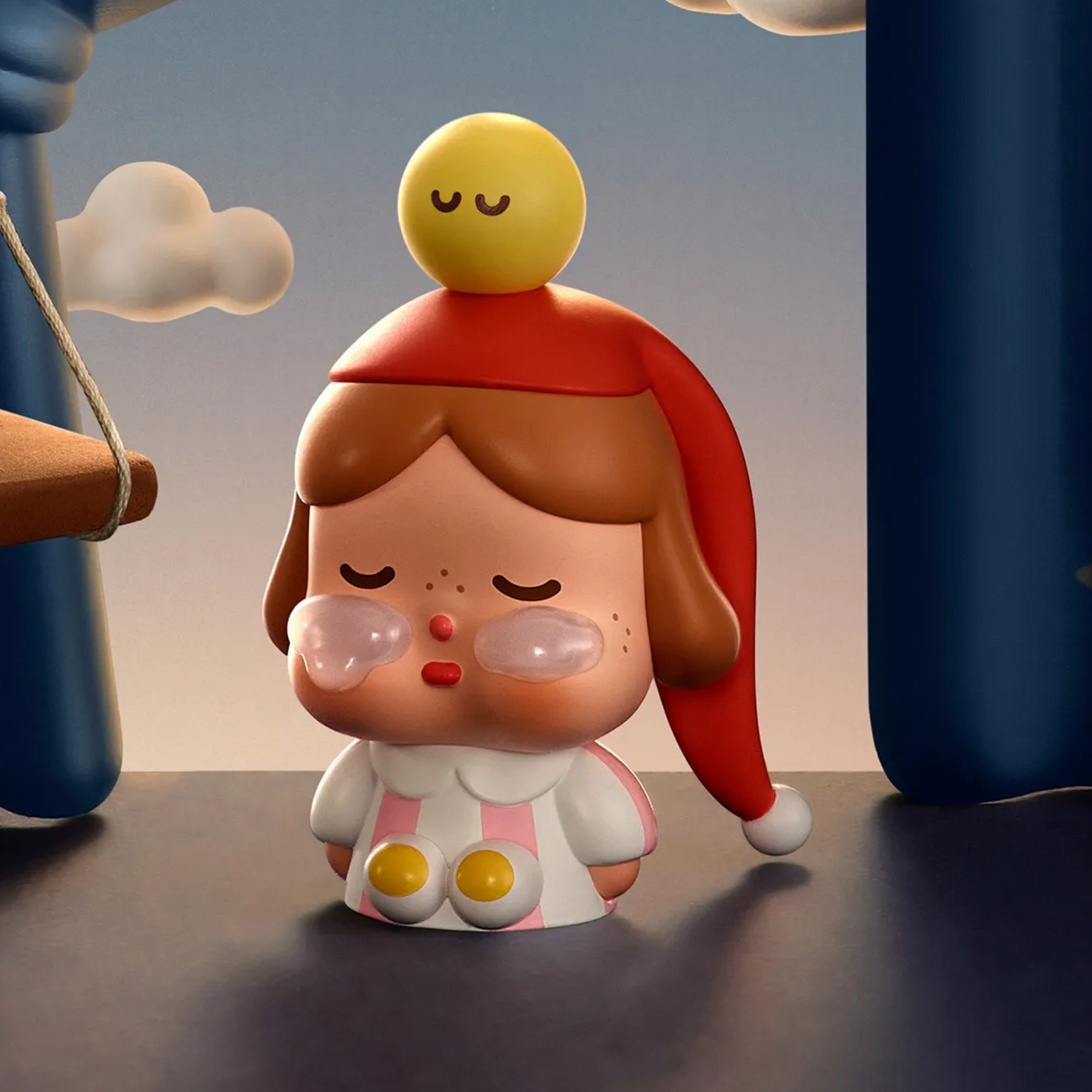 POP MART - CRYBABY CRYING TO THE MOON-SITTING SERIES