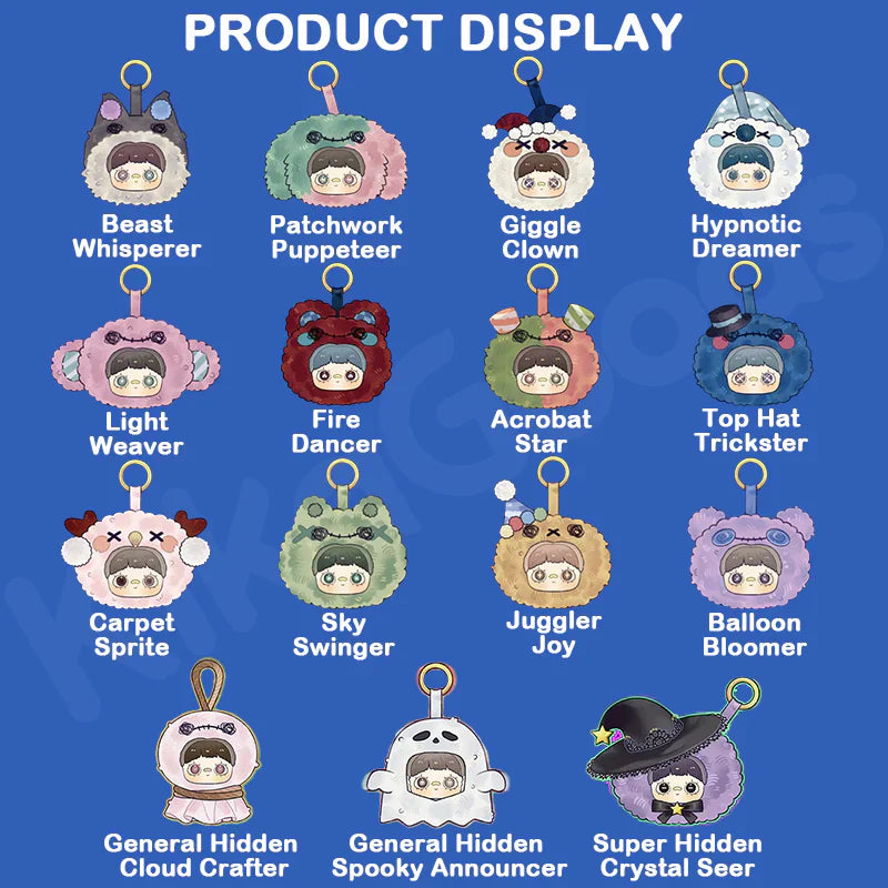 [PREORDER] MayMei - Crazy Circus Series Plush Blind Box