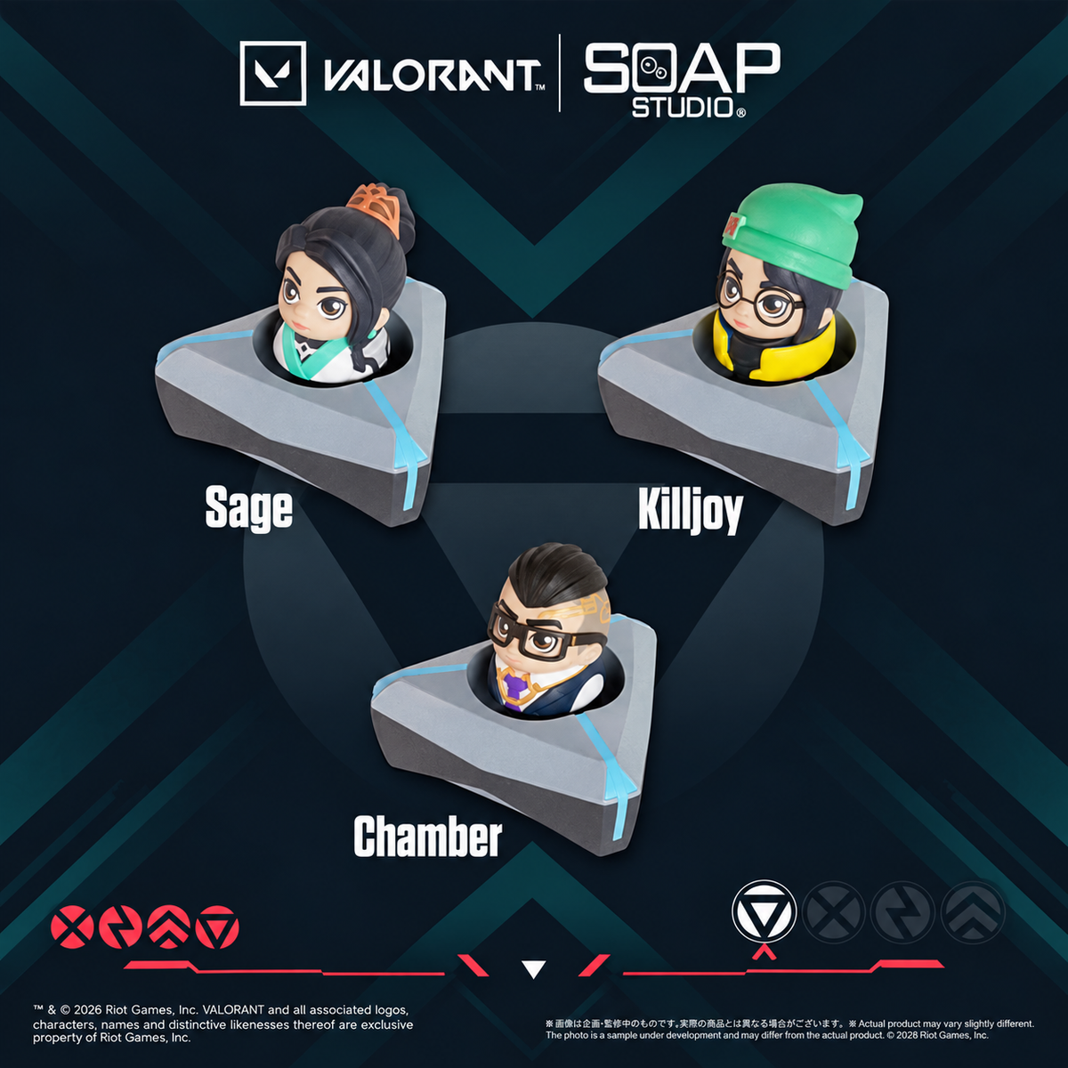 VL800A Valorant Keycaps Blind Box
