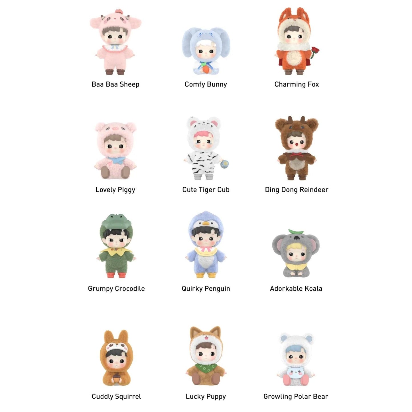 Hacipupu Snuggle With You Figures Blind Box