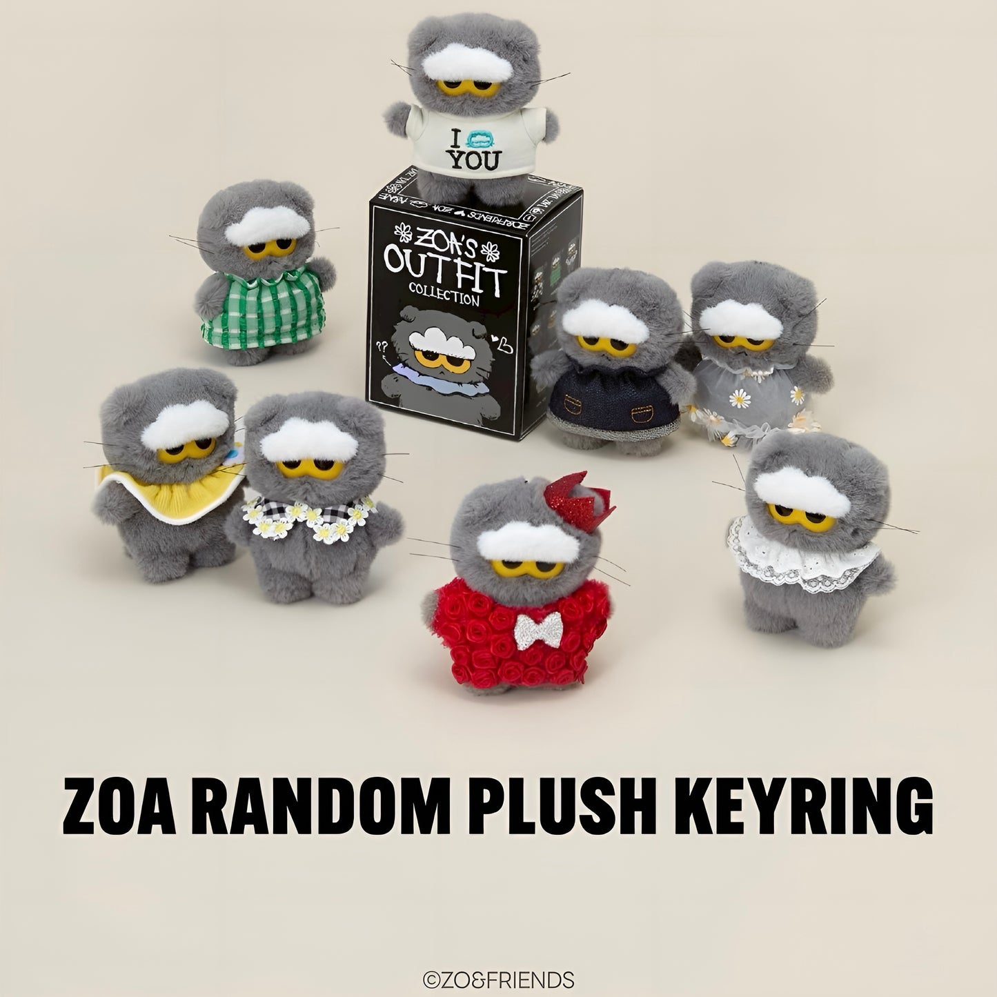 LINE FRIENDS ZO&FRIENDS Lucky Shop the 3rd POP-UP OFFICIAL MERCH