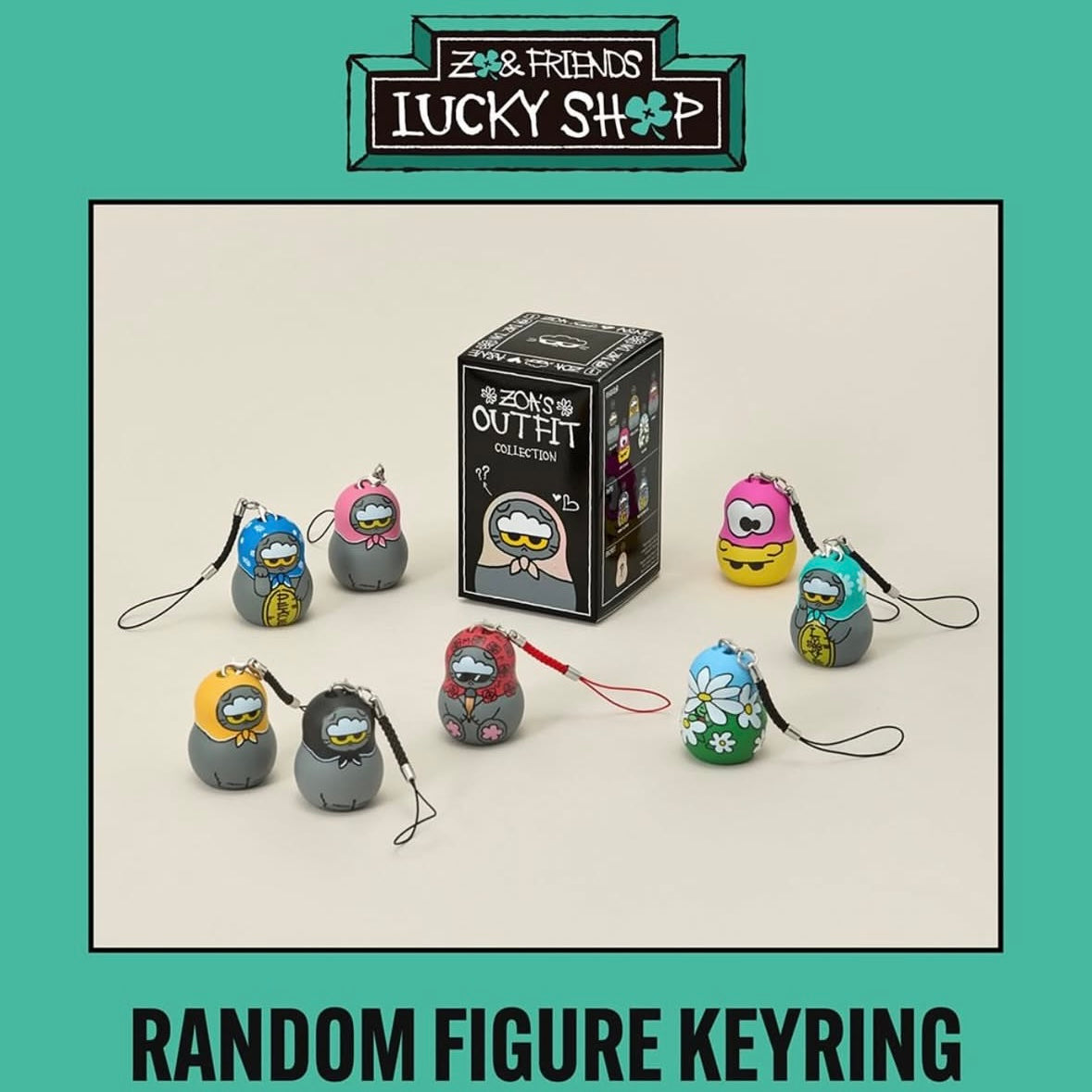 LINE FRIENDS ZO&FRIENDS Lucky Shop the 3rd POP-UP OFFICIAL MERCH