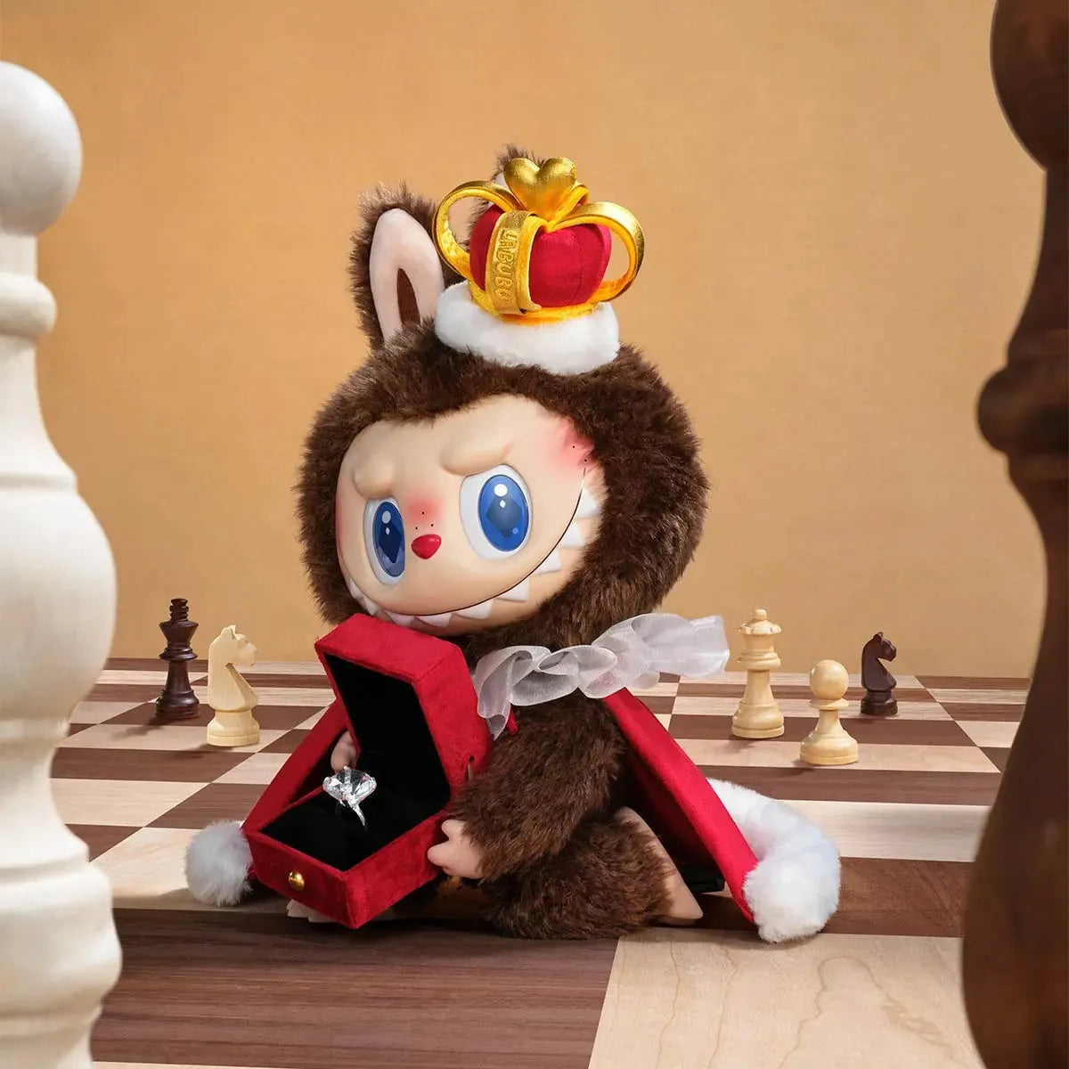 LABUBU THE MONSTERS Let's Checkmate Vinyl Plush