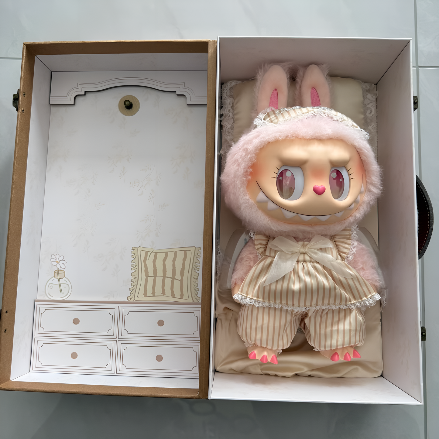 The Monster Mokoko Wake Up in Spring Days Series Vinyl Plush Doll
