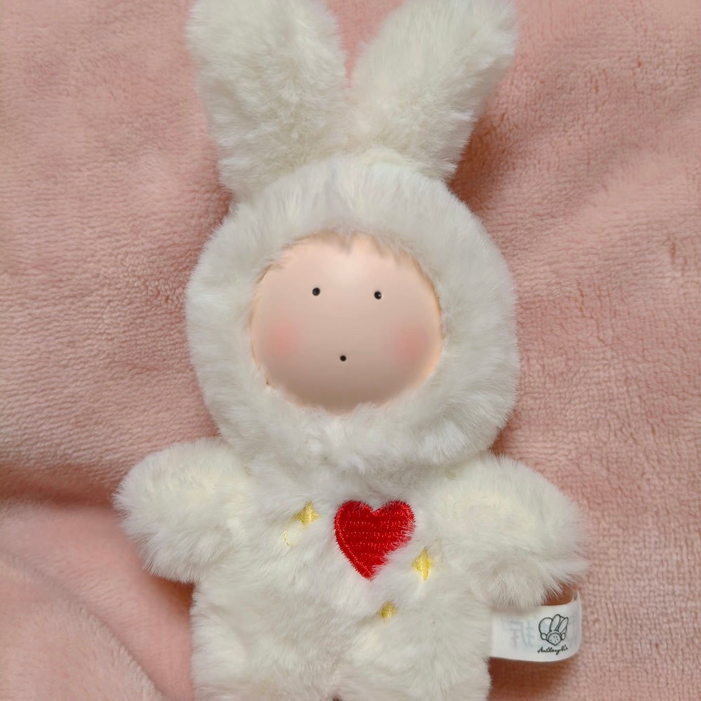 Anthony Fuji Rabbit 20th Anniversary Fluffy Love Series Plush Keychain Blind Box