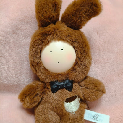Anthony Fuji Rabbit 20th Anniversary Fluffy Love Series Plush Keychain Blind Box