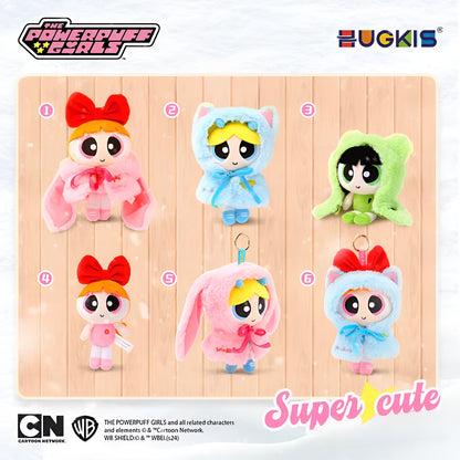 HUGKIS The Powerpuff Girls Animal Cape Series Pendant Plush