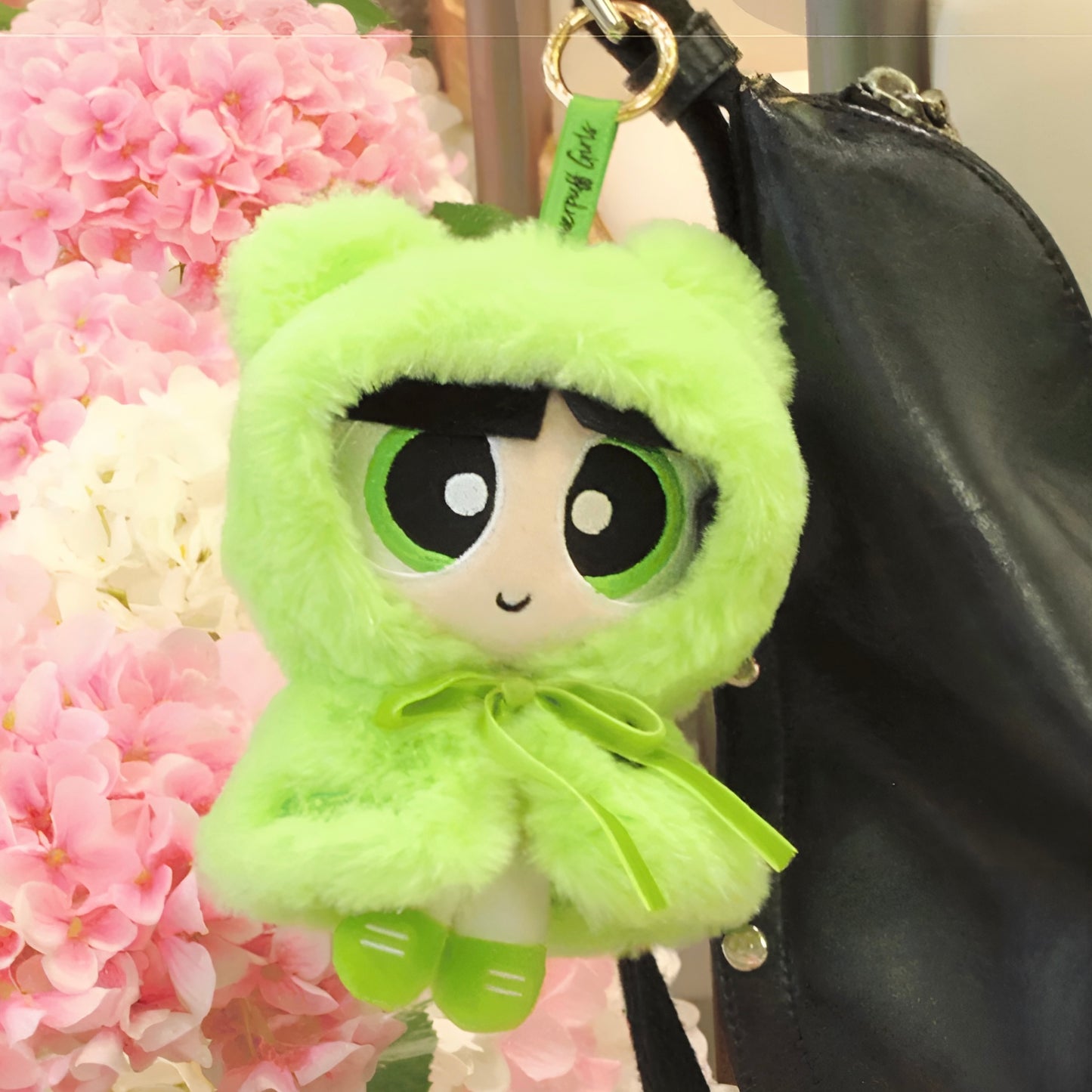 HUGKIS The Powerpuff Girls Animal Cape Series Pendant Plush