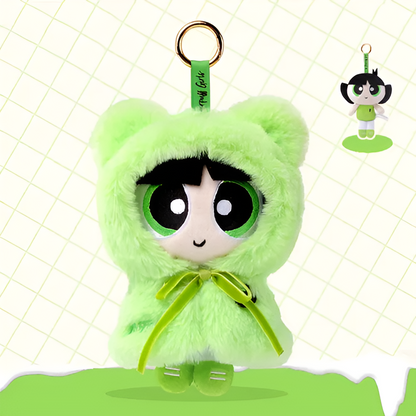 HUGKIS The Powerpuff Girls Animal Cape Series Pendant Plush