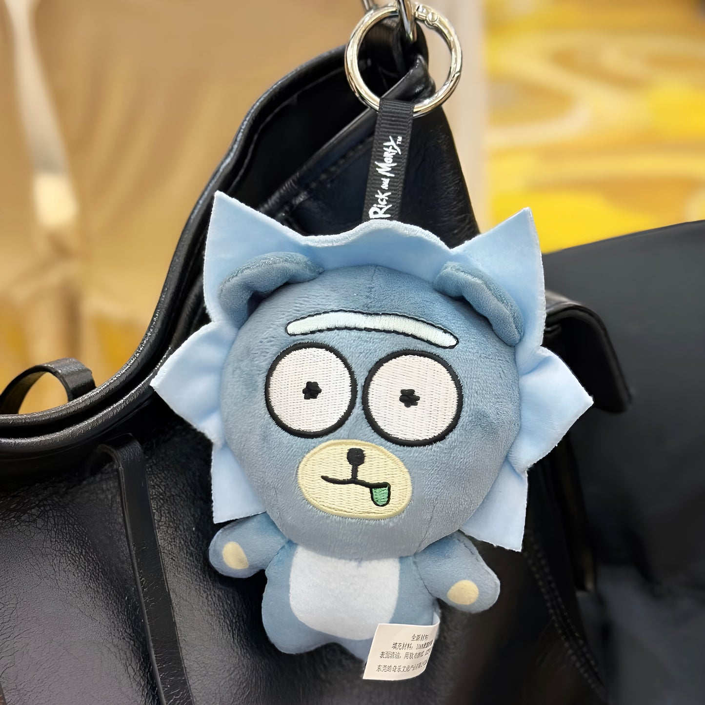HUGKIS x Adult Swim Rick and Morty Pendant Plush