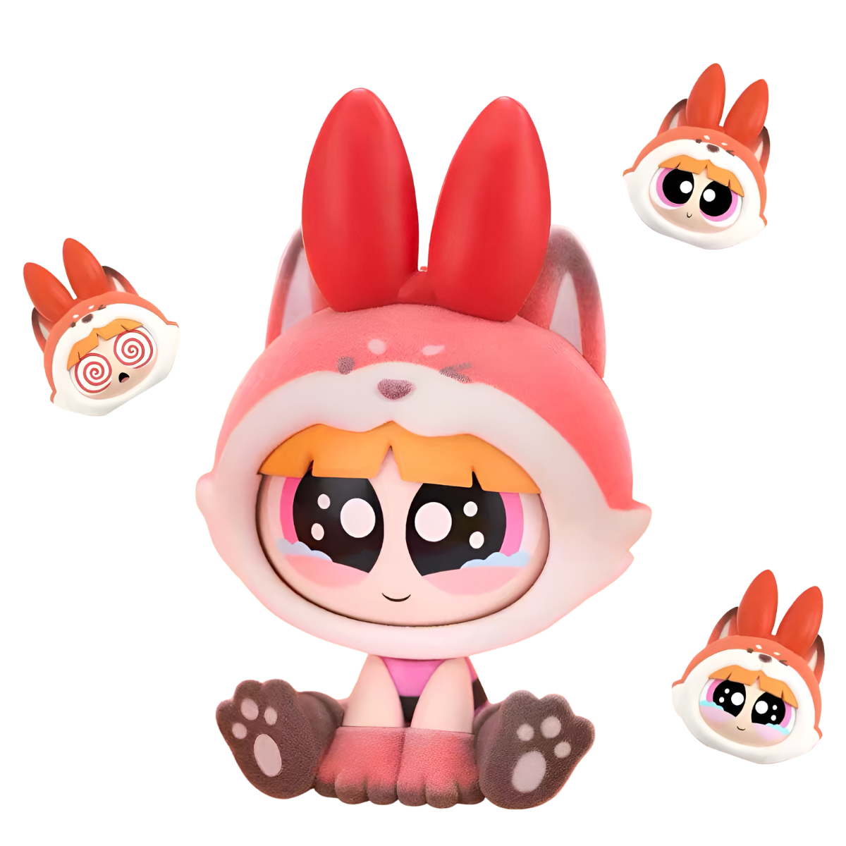 KAYOU PowerPuff Girls Claw Attack Series Face Changing Figures Blind Box