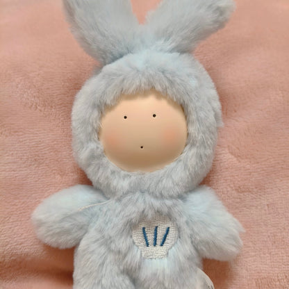 Anthony Fuji Rabbit 20th Anniversary Fluffy Love Series Plush Keychain Blind Box