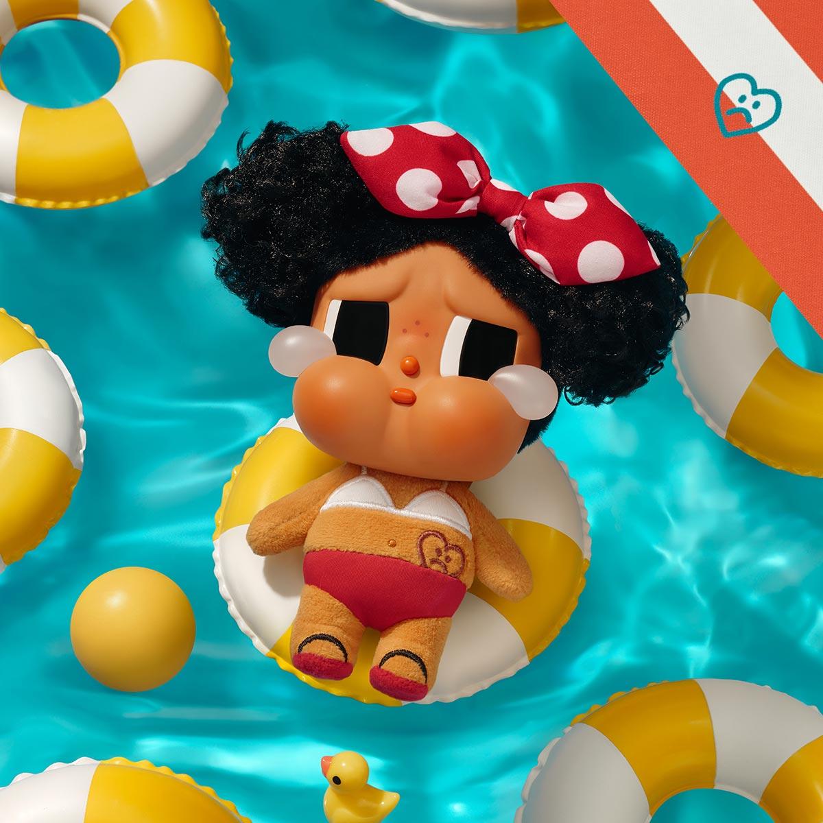 CRYBABY Vacation Mode On Series-Vinyl Plush Pendant Blind Box