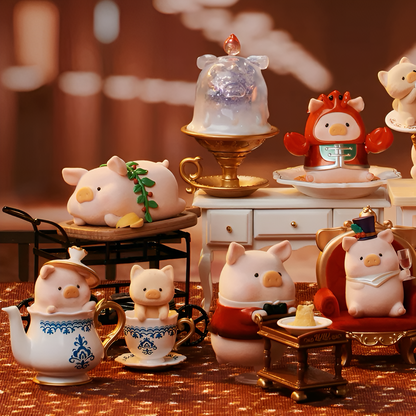 TOYZERO+ LuLu The Piggy Pigchelin Restaurant Series Figures Blind Box