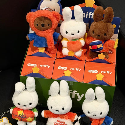 [PREORDER] Miffy Winter Series Plush Keychain Blind Box