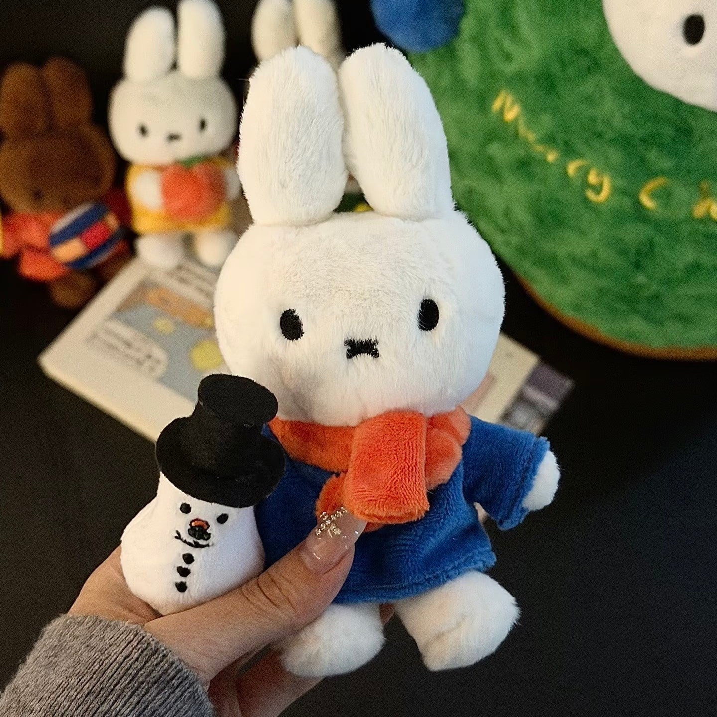 Miffy Winter Series Plush Keychain Blind Box