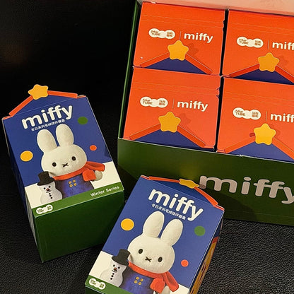 [PREORDER] Miffy Winter Series Plush Keychain Blind Box