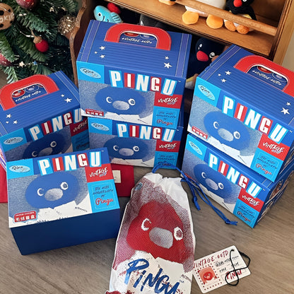 [AU STOCK] PINGU 45th Anniversary Vintage OOTD Series Plush Blind Box