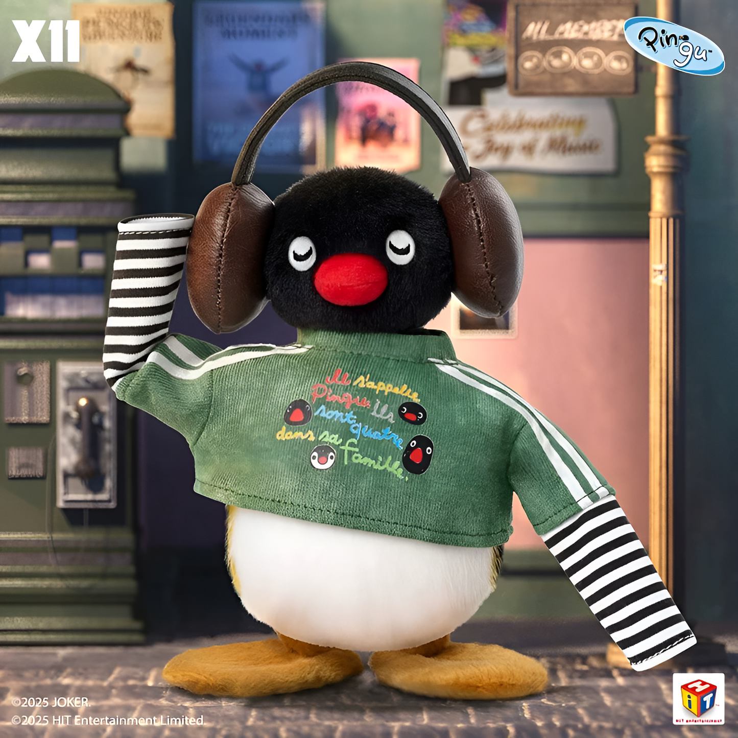 [AU STOCK] PINGU 45th Anniversary Vintage OOTD Series Plush Blind Box