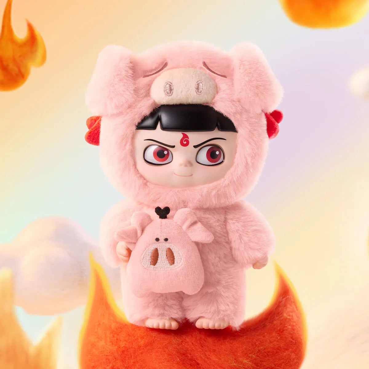 NeZha 2 Dress Up Party Series Vinyl Plush Doll Pendant