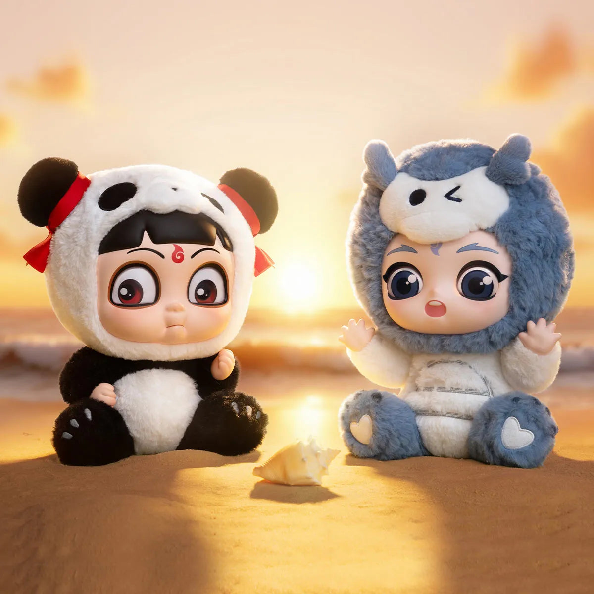 NeZha 2 Hug Series Vinyl Plush Doll-Nezha's Panda Edition
