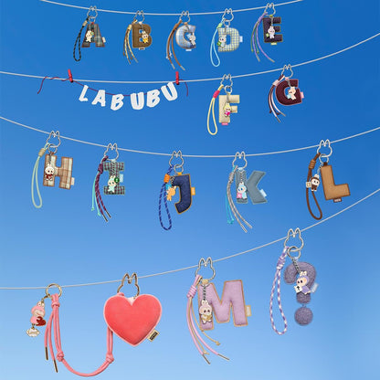 THE MONSTERS Pin for Love Series- Letter Pendant Blind Box (A-M)