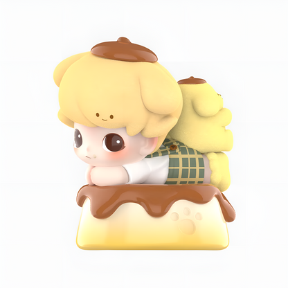 DIMOO WORLD × Pompompurin Figurine