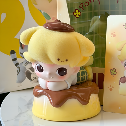 DIMOO WORLD × Pompompurin Figurine
