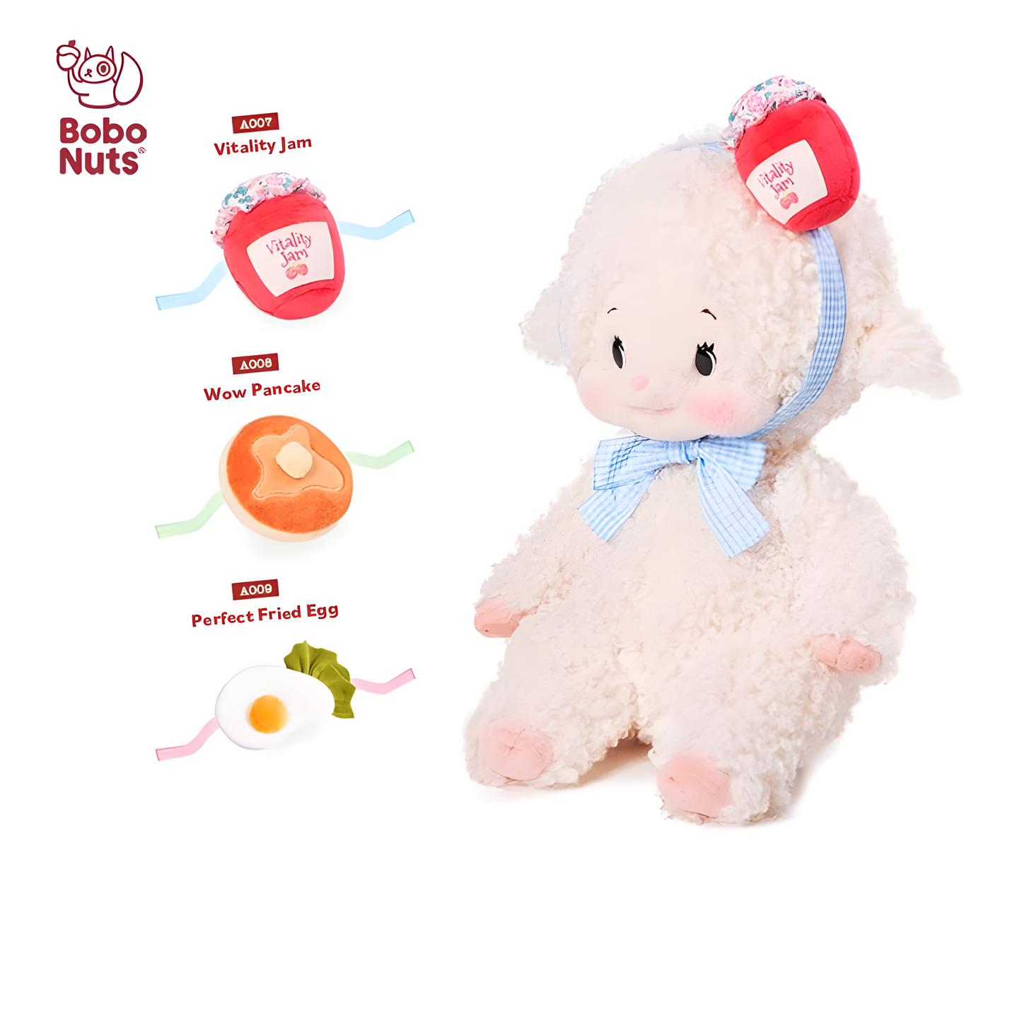 Bobo Nuts Tamie Lamb The Breakfast Club Series Plush Toy