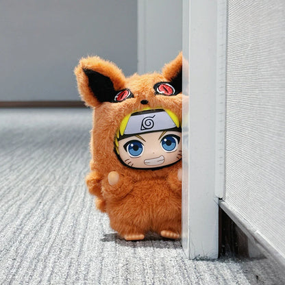 TOP TOY Naruto Shippuden Cute Beast Party Plush Keychains