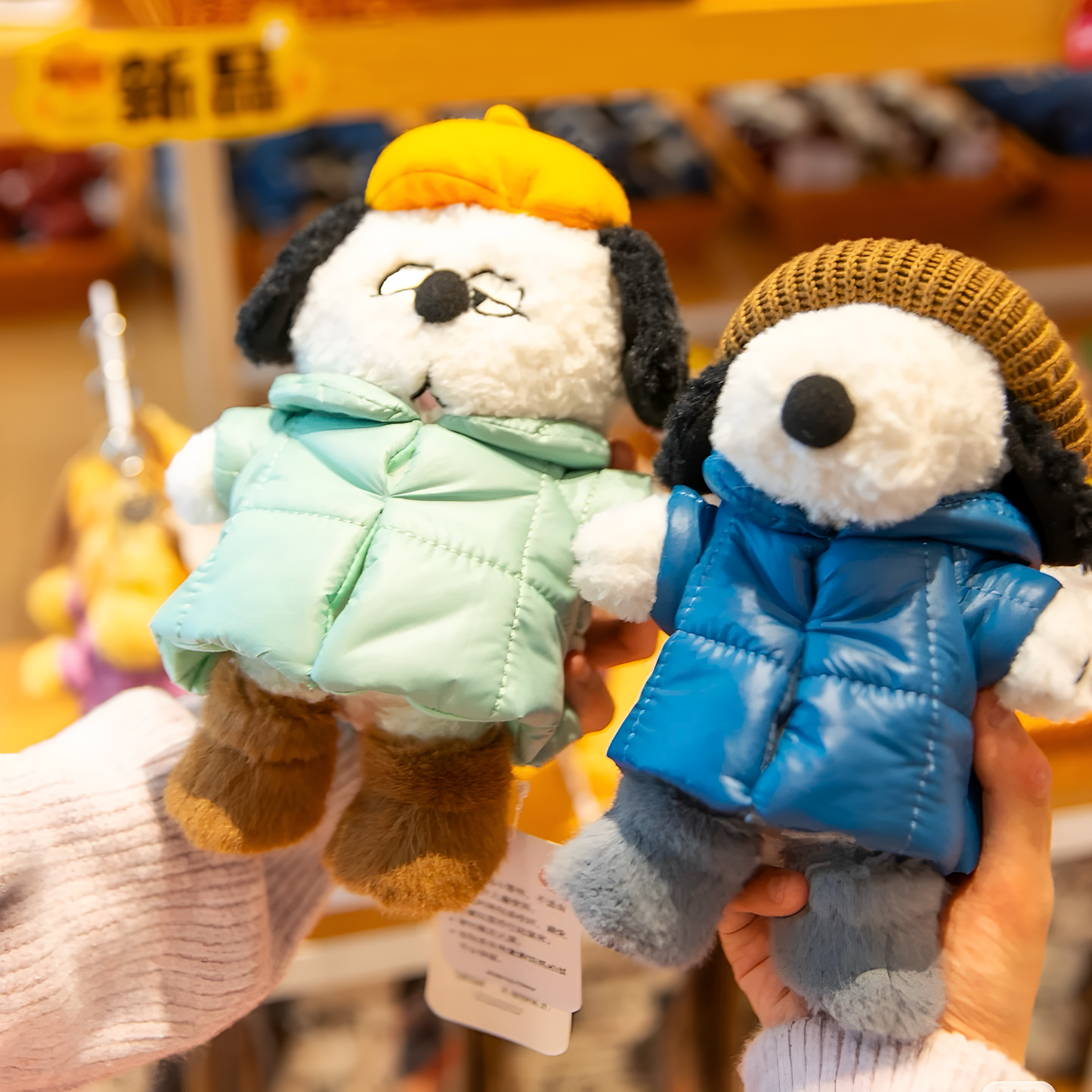 SHANDMOO Peanuts - Winter Gear Series Plush Charm