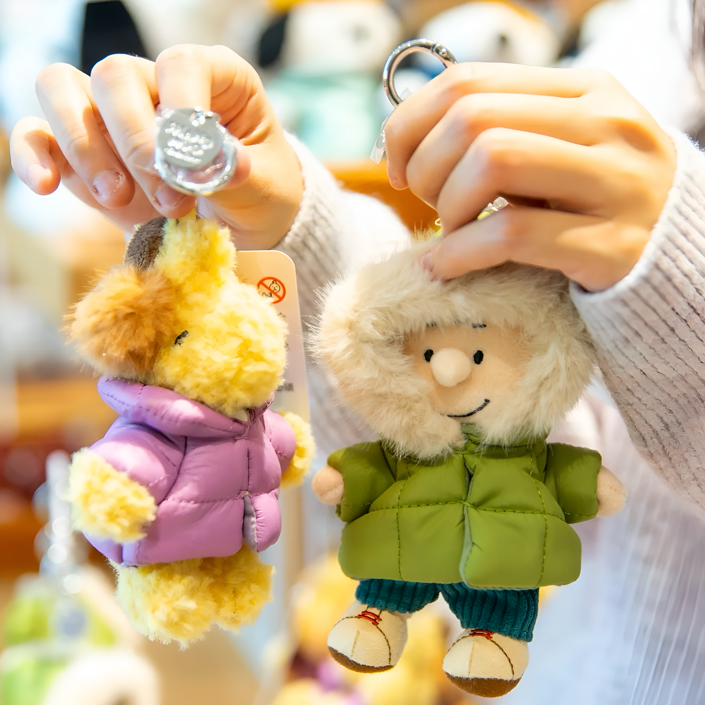 SHANDMOO Peanuts - Winter Gear Series Plush Charm