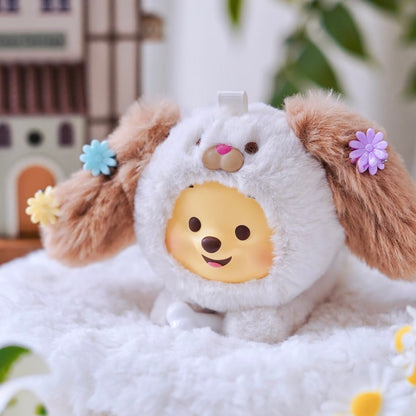 Disney Winnie The Pooh Happy Farm Series Figure Plush Keychain Blind Box