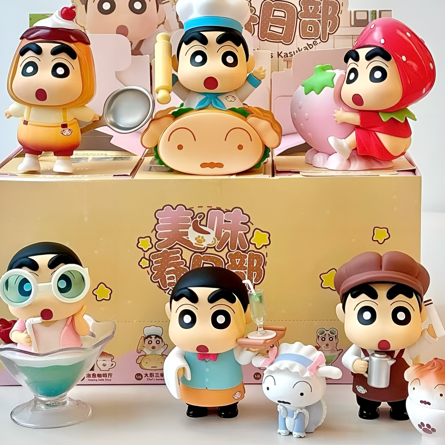 [AU STOCK] Crayon Shin-Chan Delicious Kasukabe Series Blind Box