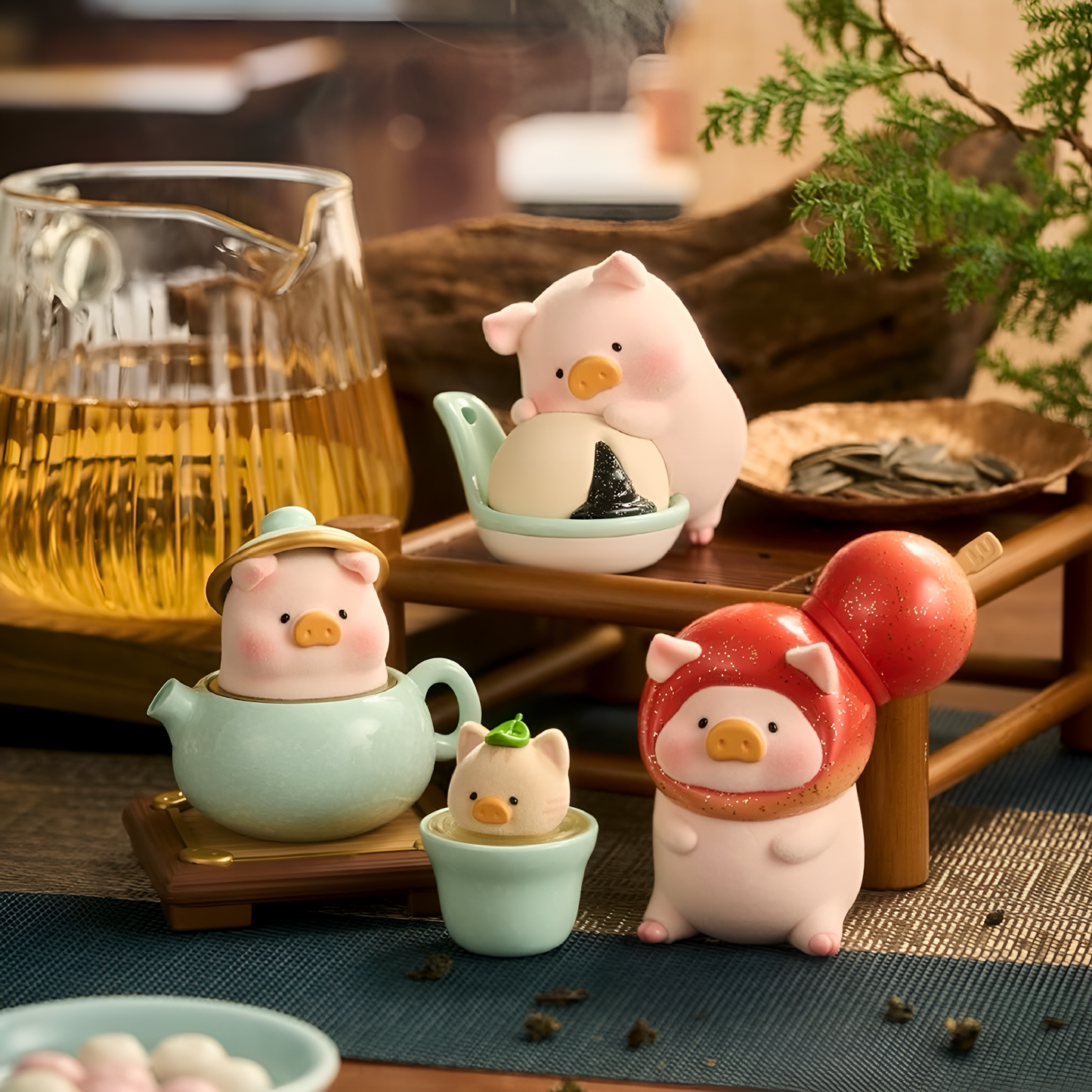 TOYZERO+ LuLu The Piggy Lu's Little Restaurant Series Figures Blind Box