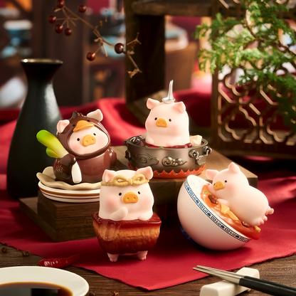 TOYZERO+ LuLu The Piggy Lu's Little Restaurant Series Figures Blind Box
