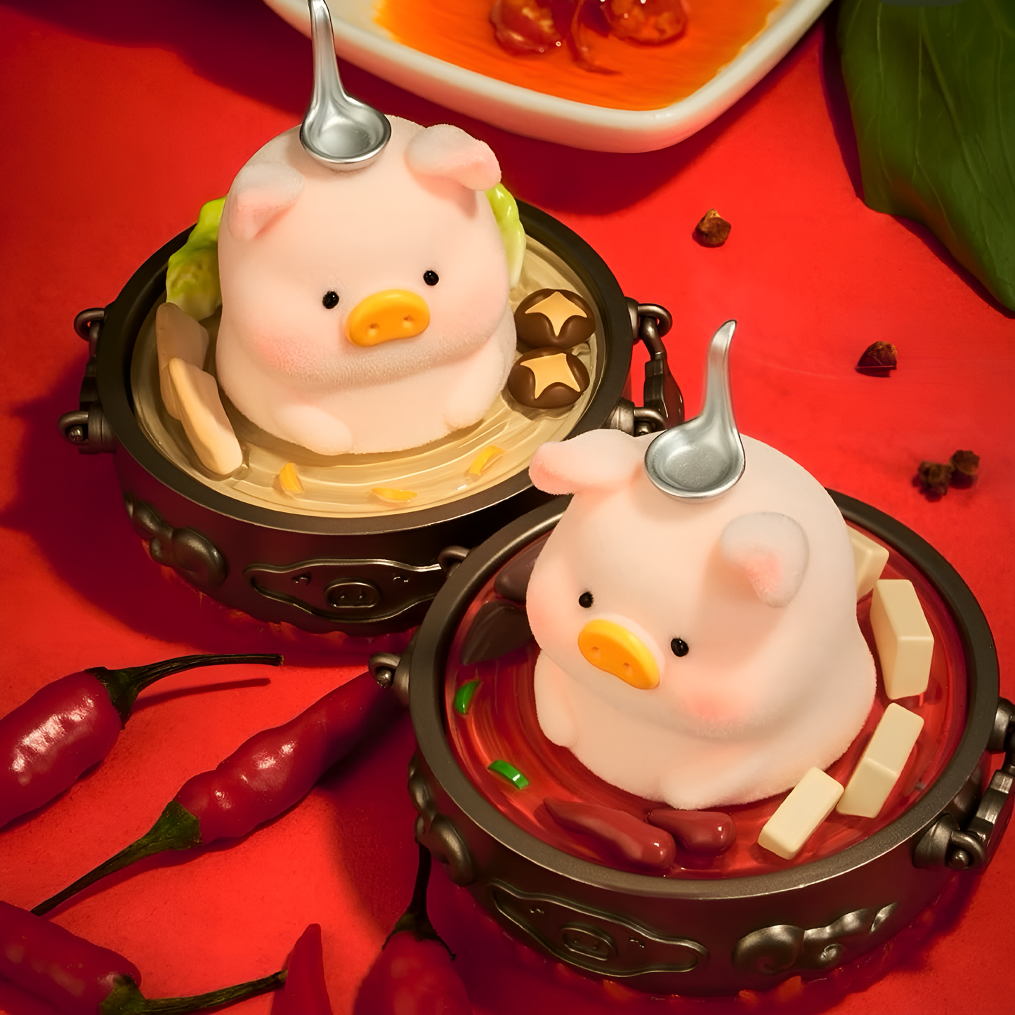 TOYZERO+ LuLu The Piggy Lu's Little Restaurant Series Figures Blind Box