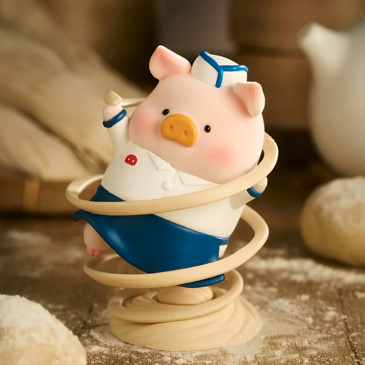 TOYZERO+ LuLu The Piggy Lu's Little Restaurant Series Figures Blind Box