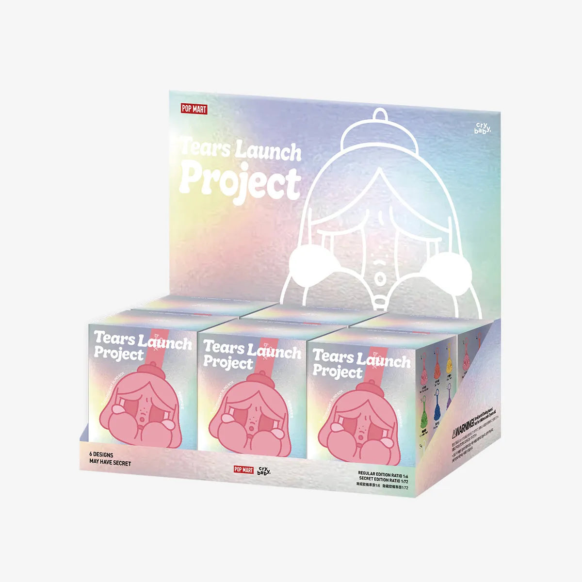 CRYBABY Tears Launch Project Series Plush Pendant Blind Box