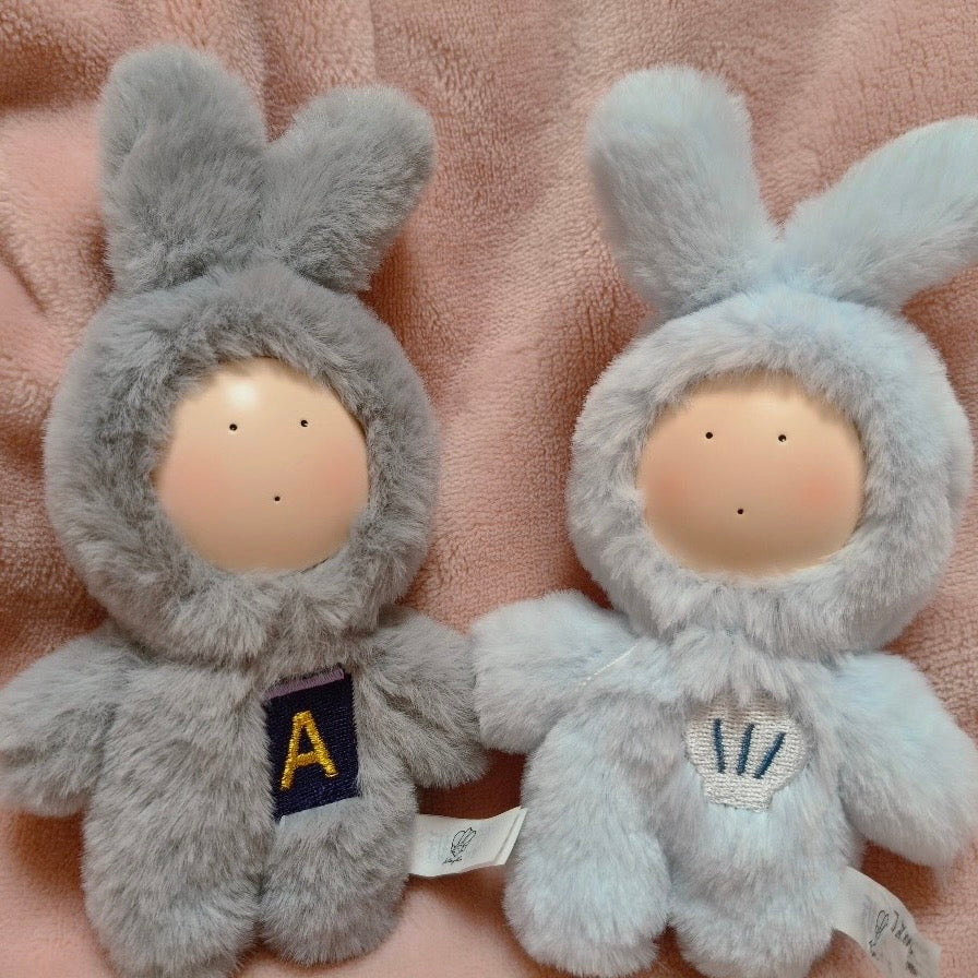 Anthony Fuji Rabbit 20th Anniversary Fluffy Love Series Plush Keychain Blind Box