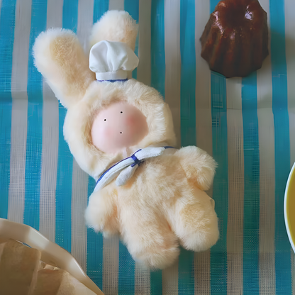Anthony Fuji Rabbit 20th Anniversary Fluffy Love Series Plush Keychain Blind Box