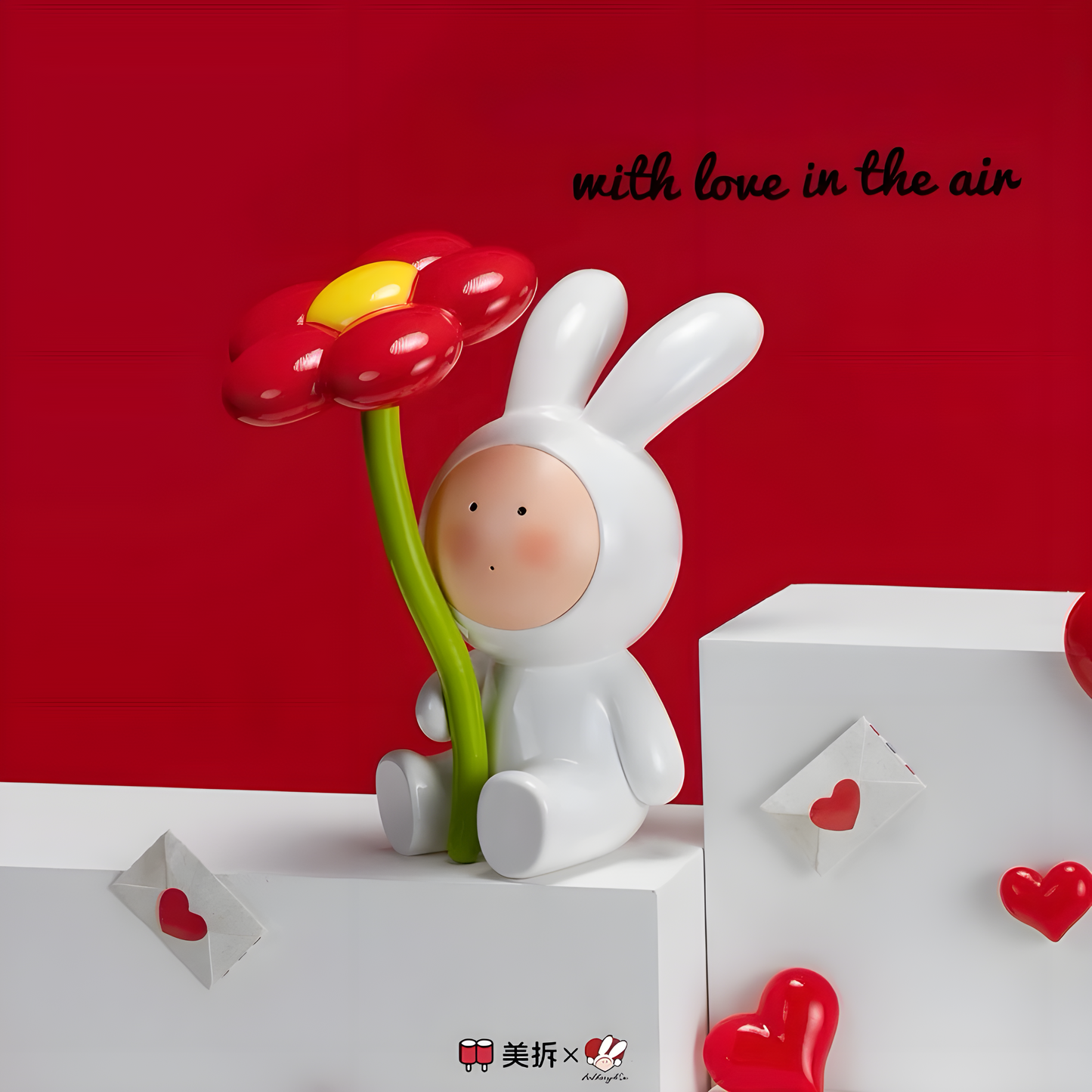 Anthony Fuji Rabbit With Love In The Air Series Figure Blind Box