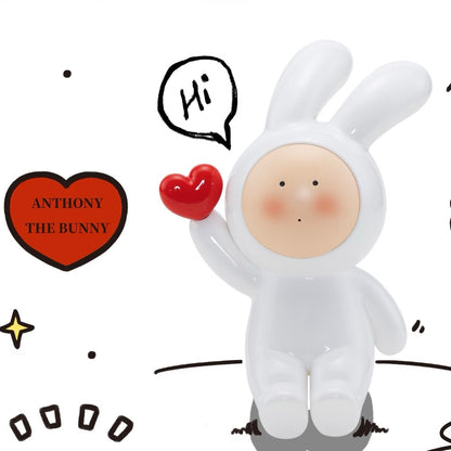 Anthony Fuji Rabbit With Love In The Air Series Figure Blind Box