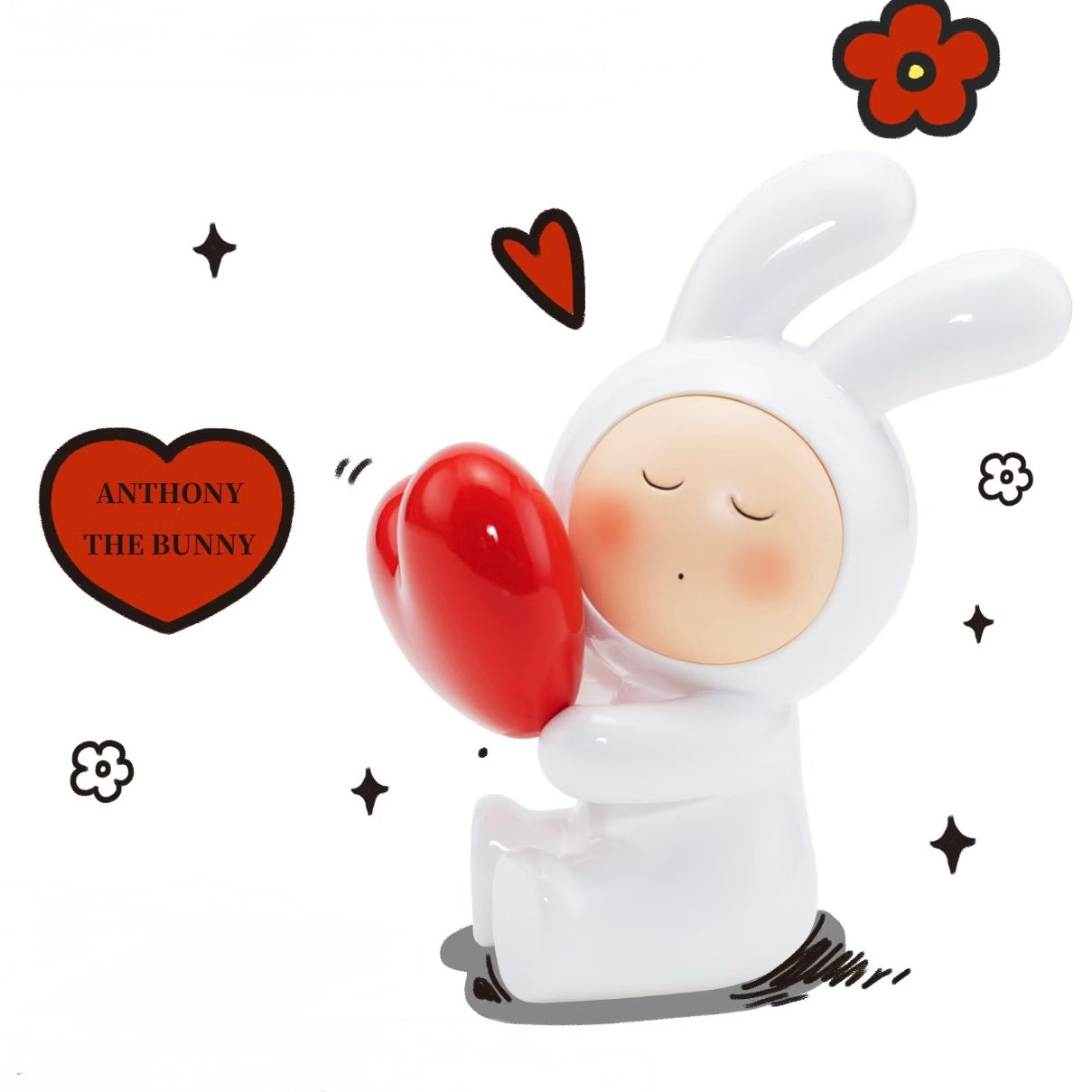 Anthony Fuji Rabbit With Love In The Air Series Figure Blind Box