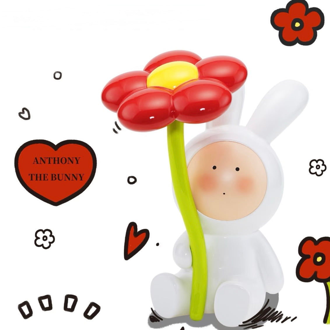 Anthony Fuji Rabbit With Love In The Air Series Figure Blind Box