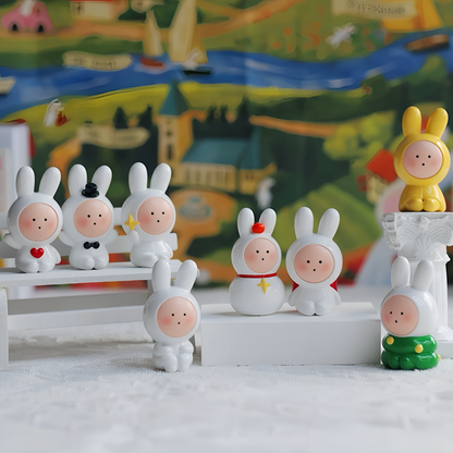 Teeny Mini Anthony Rabbit - 20th Anniversary Artist Series Mini Bean Figures