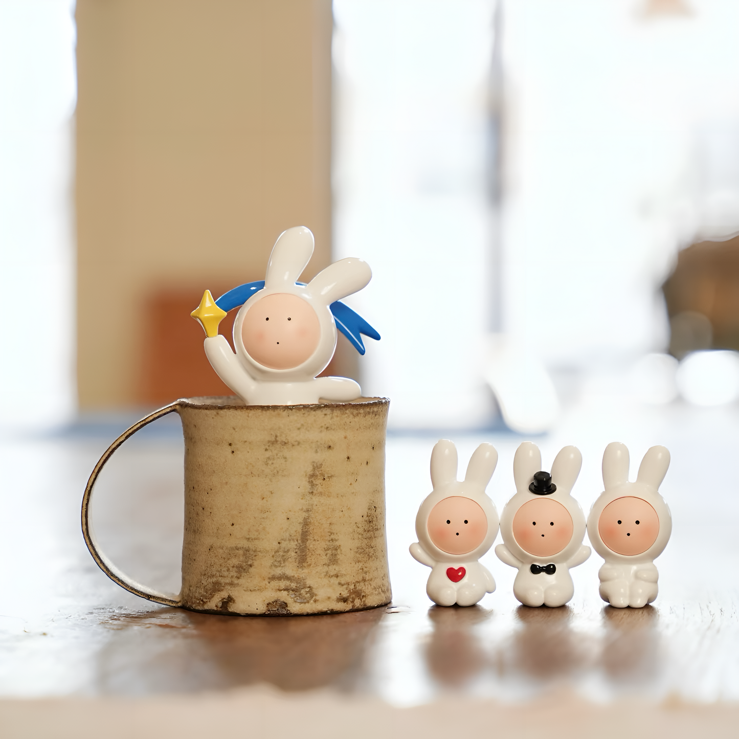 Teeny Mini Anthony Rabbit - 20th Anniversary Artist Series Mini Bean Figures