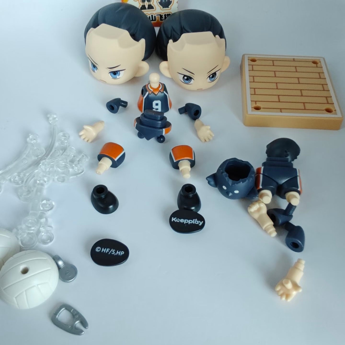 Keepplay Haikyuu!! Flying Volleyball Series Zippie Figure Blind Box