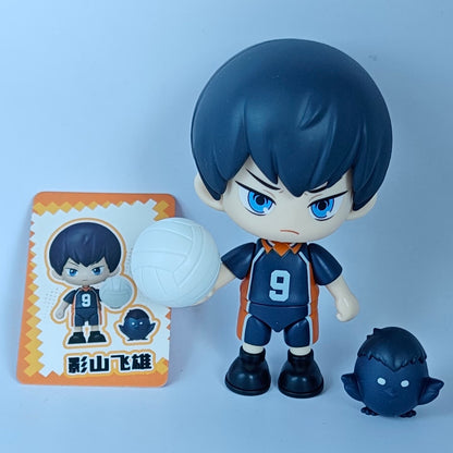 Keepplay Haikyuu!! Flying Volleyball Series Zippie Figure Blind Box