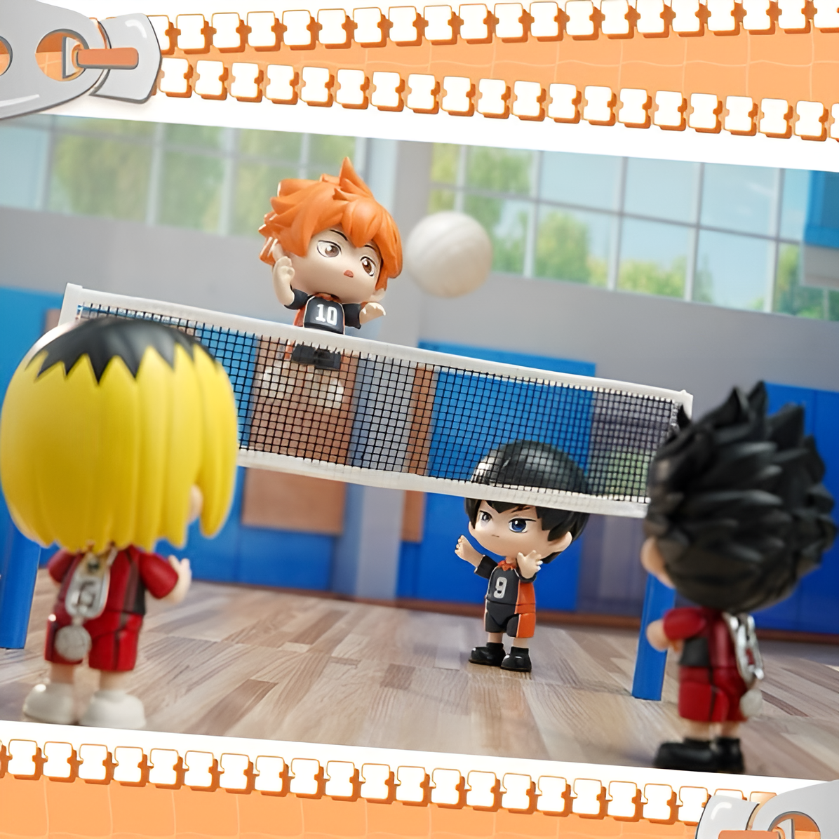 Keepplay Haikyuu!! Flying Volleyball Series Zippie Figure Blind Box